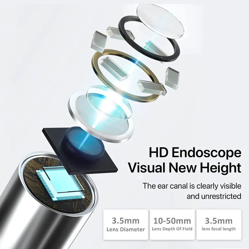 EARWAX CLEANER WITH CAMERA