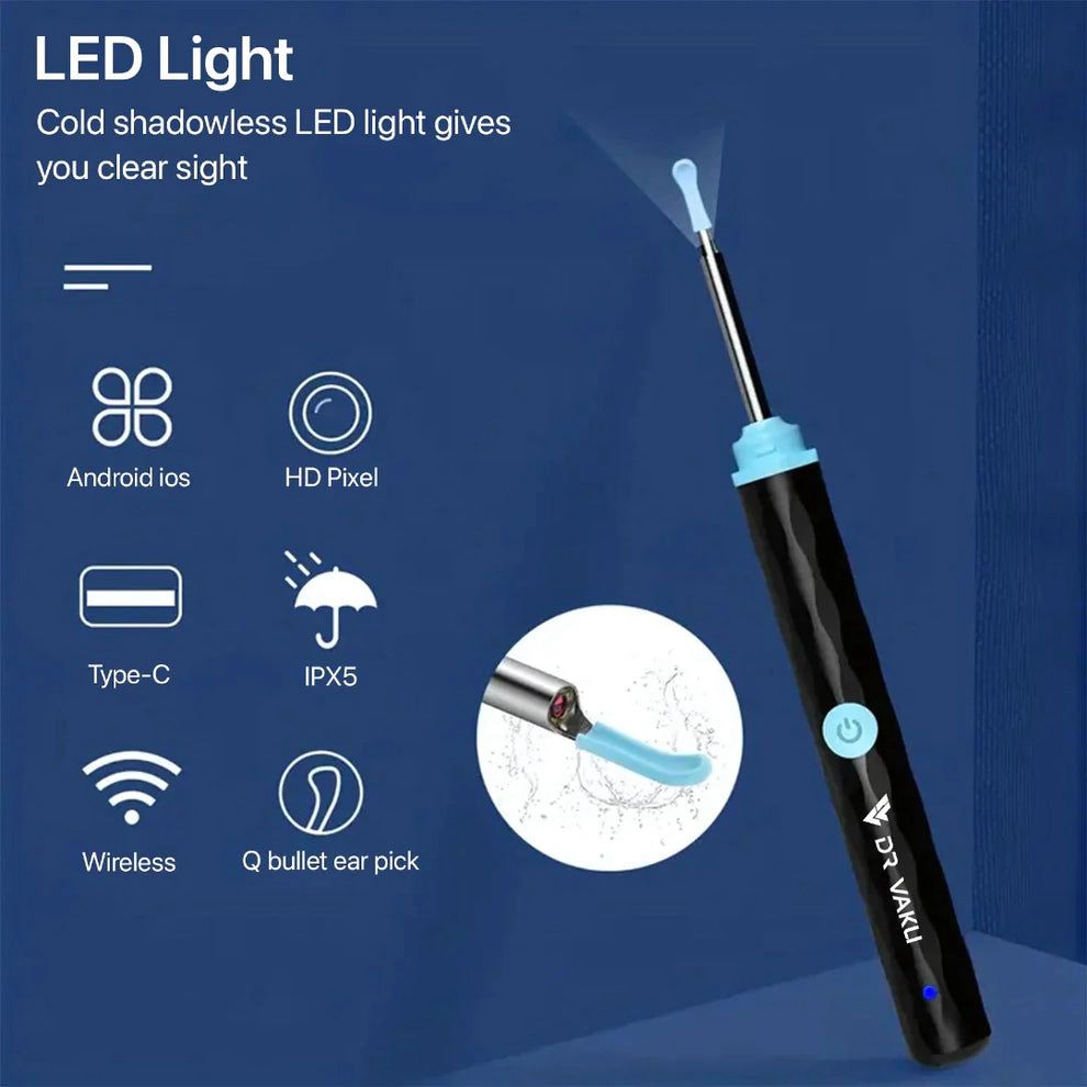EARWAX CLEANER WITH CAMERA